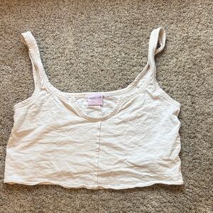 Urban Outfitters Cream Camisole Top